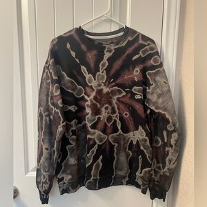 Bleach dyed sweater